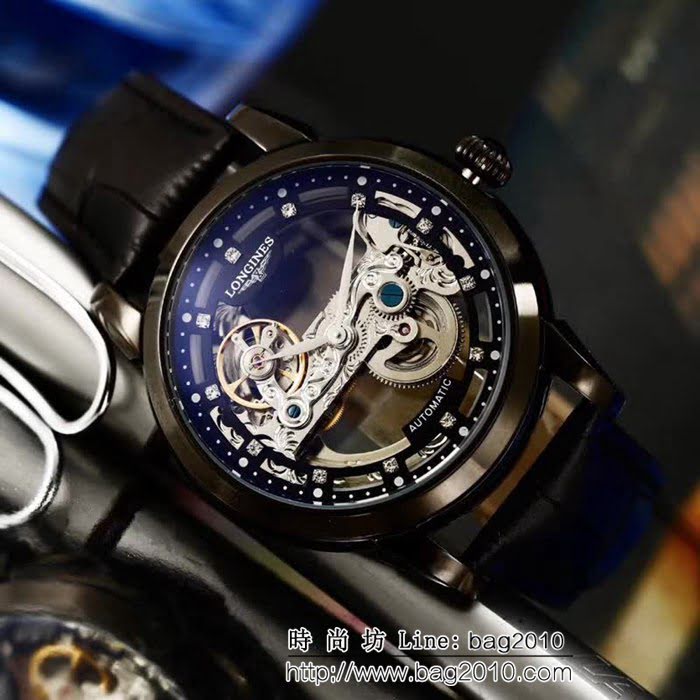 LONGINES浪琴 高級定制 全自動機械 男士腕表 WSS0246